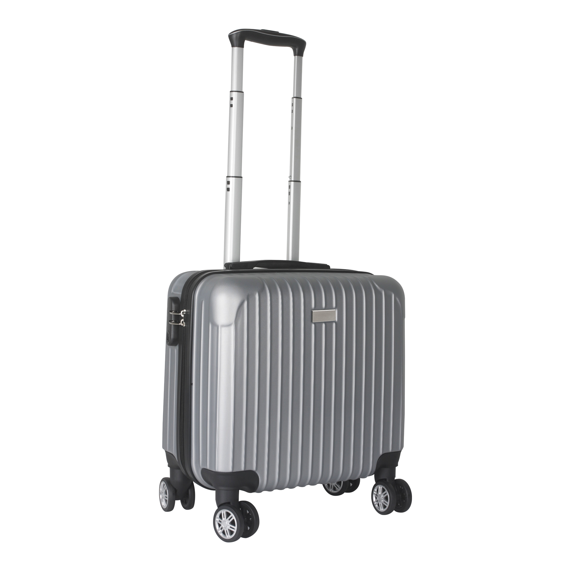 MALETA RIGIDA DE VIAJE CON MANGO RETRACTIL DE ALUMINIO E475